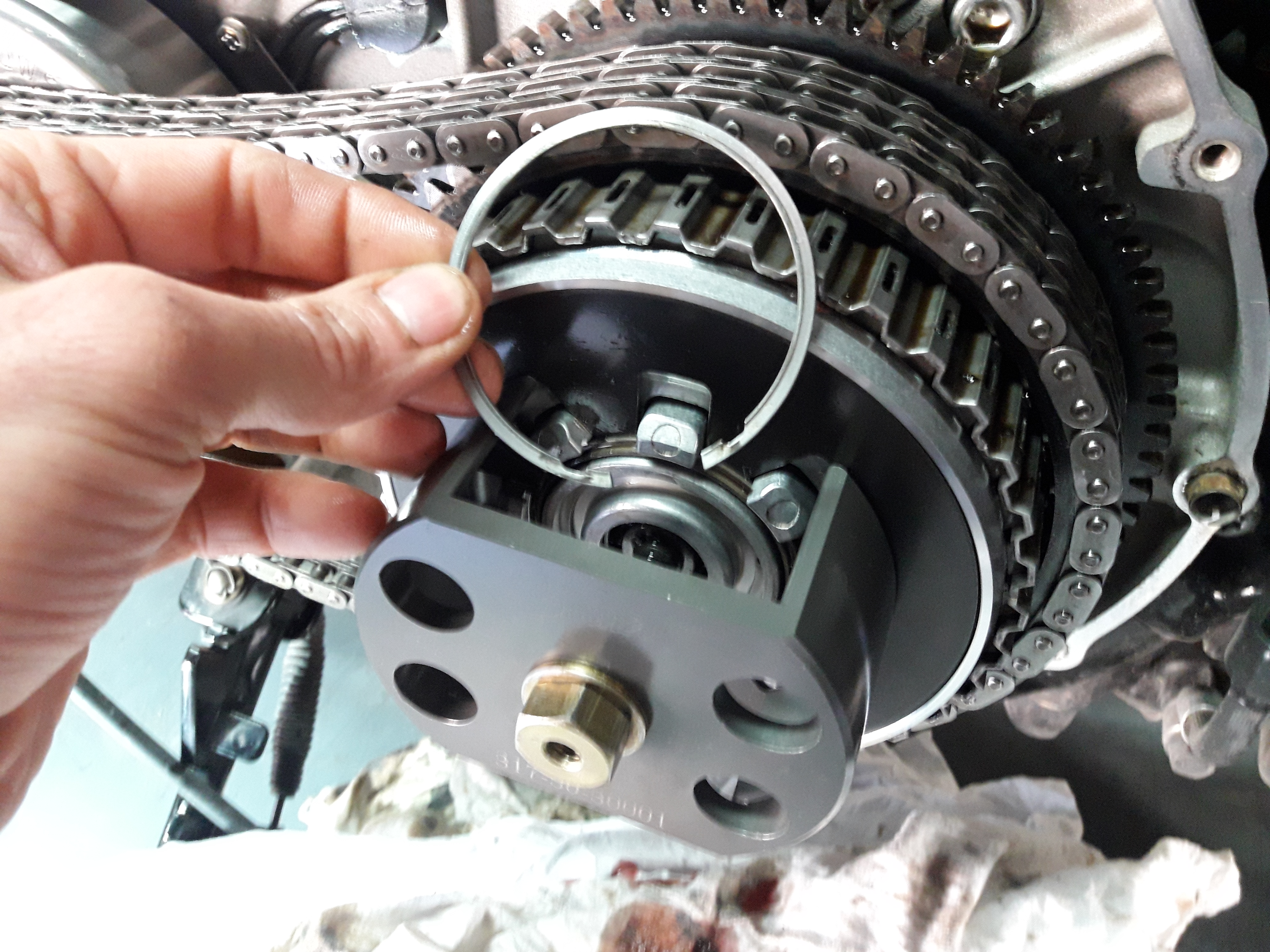 RETIRAR ANILLO RETENCIÓN